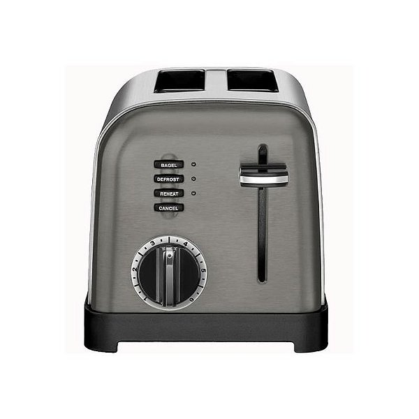 Torradeira Cuisinart CPT-620P1 para 2 Fatias - 110V - Prata Elegante