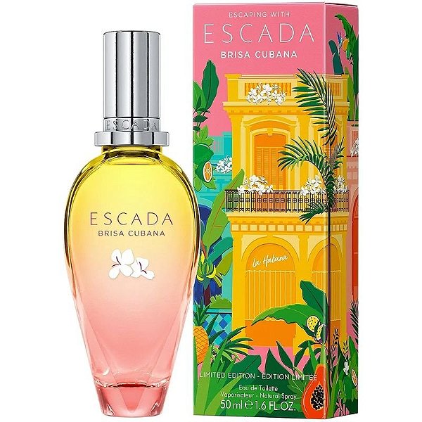 Perfume Escada Brisa Cubana EDT 50mL para Mulheres