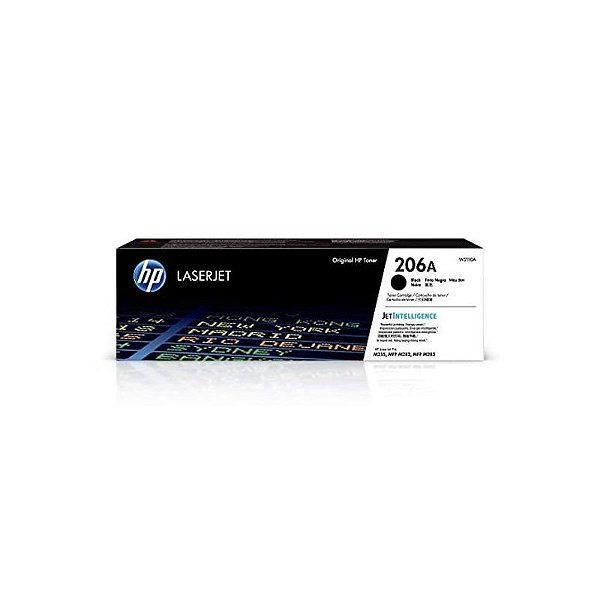 Toner Hp W2110A 206A Preta