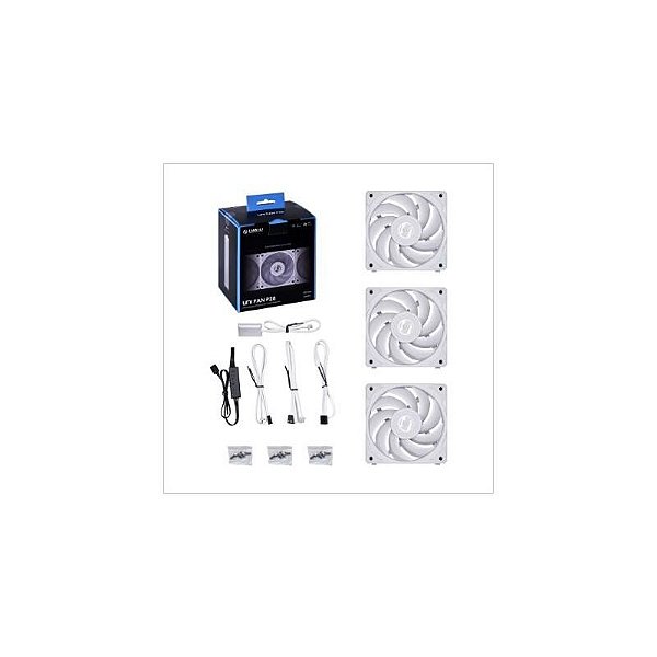 Cooler Lian Li Unifan P28 3 em 1 Branco 120mm