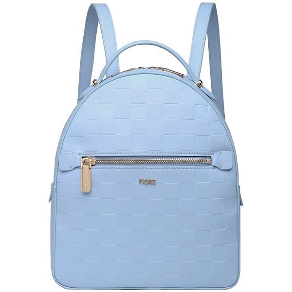 Mochila Fiore F8152 Feminina - Azul Elegante para Dia a Dia