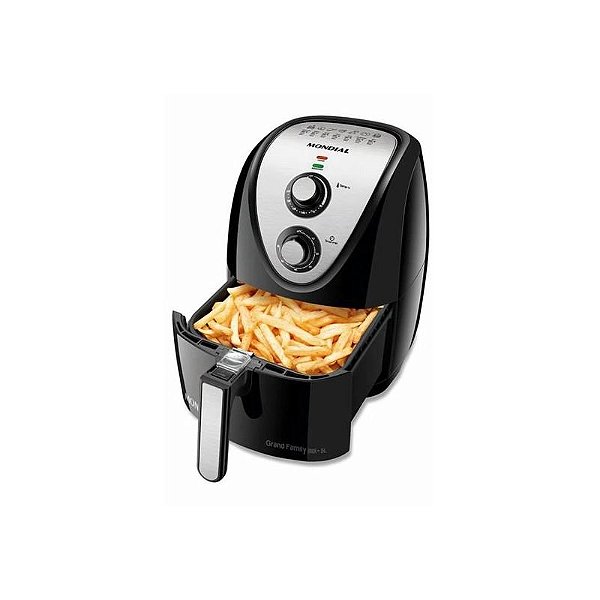 Fritadeira Sem Óleo Mondial AFN-50-Bi 5L 110V - Saúde e Sabor na Sua Cozinha