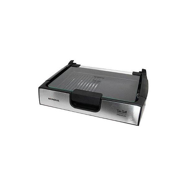 Grill Inox Premium Mondial G-10 220V 1500W - Prata de Alta Performance