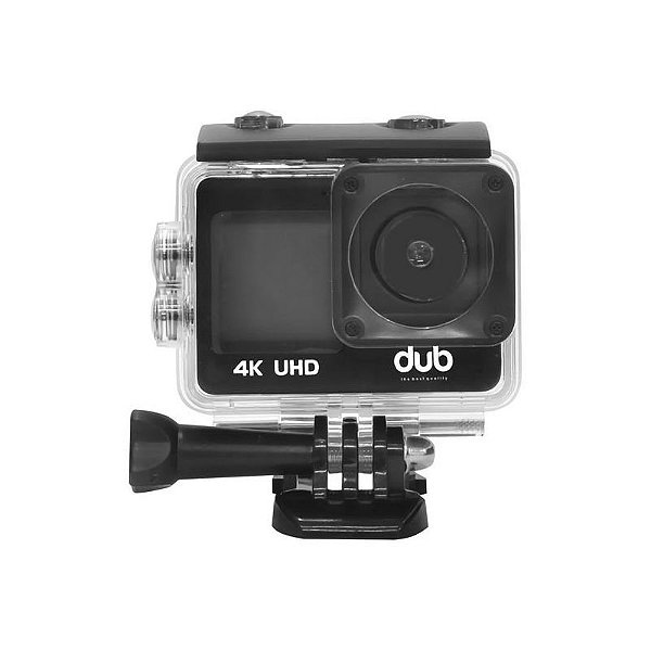 Câmera de Ação Dub DUBH13PRO Hero 13 Pro 4K UHD com Tela Dual - Preto