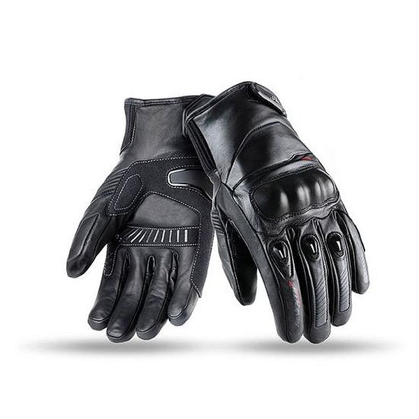 Luva de Moto Inverno Urban Seventy Degrees SD-C13 - Tamanho M - Cor Preto