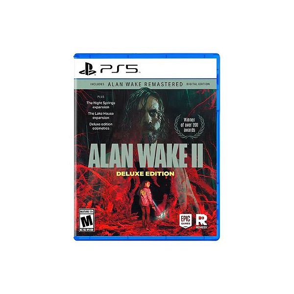 Alan Wake 2 Edição Deluxe - Jogo para PS5