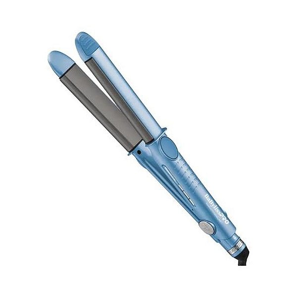 Alisador de Cabelo Babylisspro Nano Titanium U-Styler BNT4061TUZ 230°C - Azul