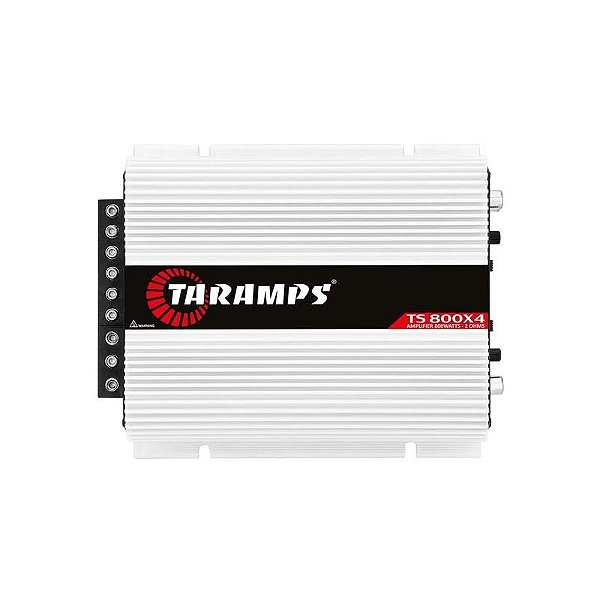 Amplificador Modulo Taramps TS-800X4 com 4 Canais e 2 Ohms de Potência