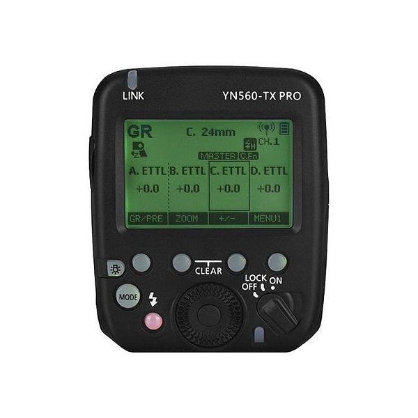 Flash Rádio Yongnuo YN-560TX Pro para Canon - Controle Avançado de Luz