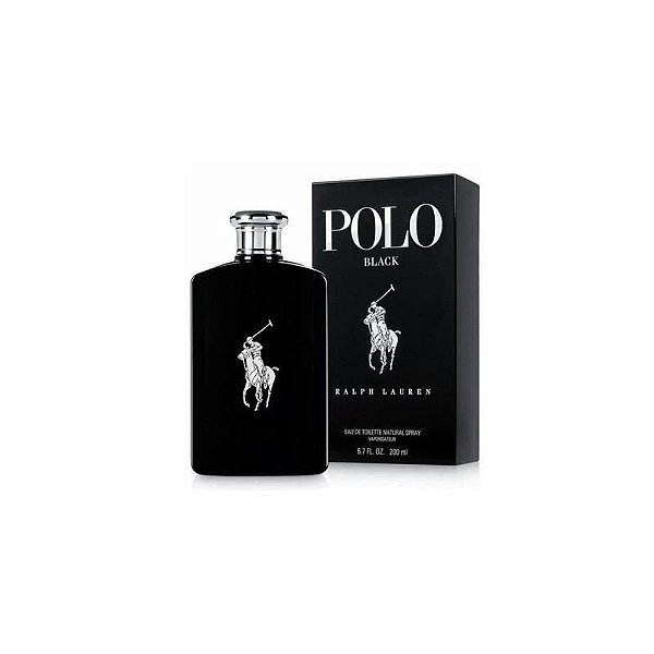 Perfume Ralph Lauren Polo Black Eau de Toilette Masculino 200ml - Elegância Distinta