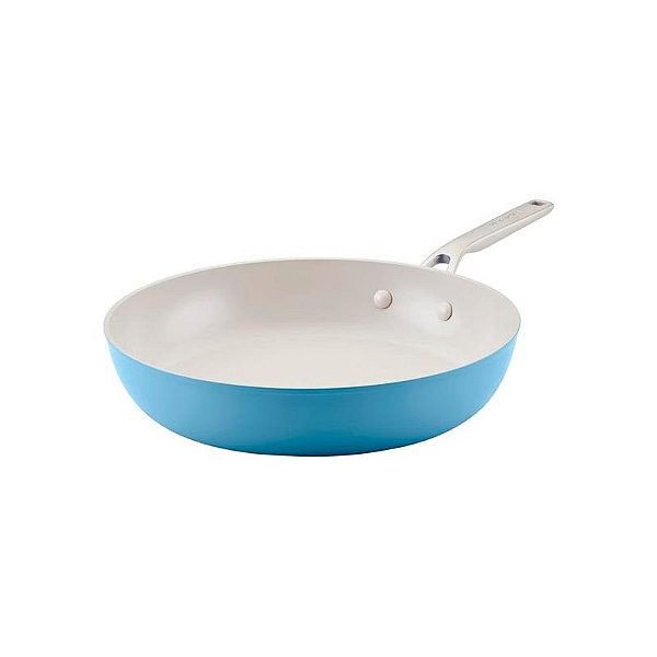Frigideira Antiaderente Tripla Camada 31CM Kitchenaid Azul Veludo
