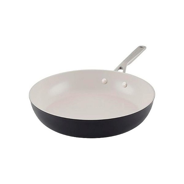 Frigideira Antiaderente de Cerâmica Kitchenaid 31CM Preto Fosco