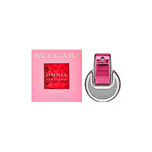 Perfume Bvlgari Omnia Pink Sapphire Eau de Toilette 65ML - Fragrância Feminina Elegante
