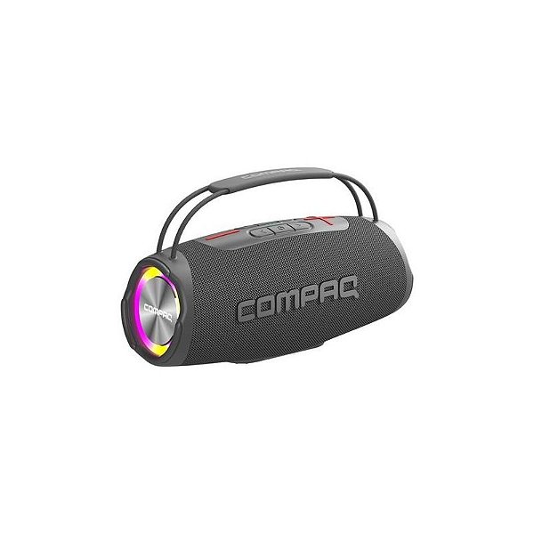 Caixa de Som Compaq CMQ-35W - Cinza, Potente e Compacta para sua Música