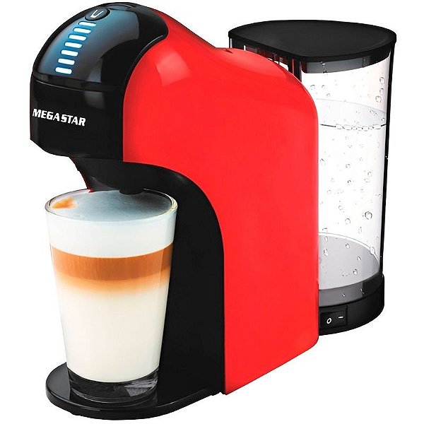 Cafeteira Multicápsula Mega Star CAF02 1400W 220V