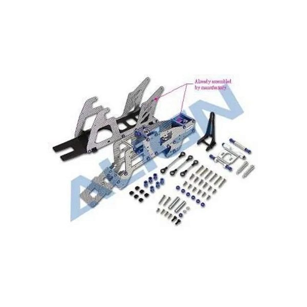 Conjunto de Molduras Principais Prateadas para Modelismo - Hs1243T 75