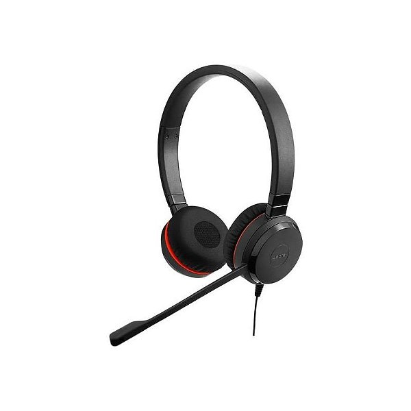 Fone de Ouvido Jabra GN Evolve 30 II HSC060 Stereo/USB/3.5MM - Preto com Estojo