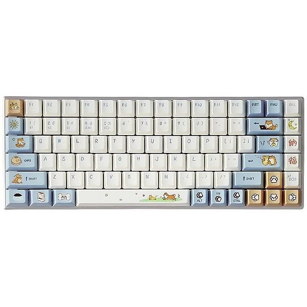 Teclado Wireless Rapoo MT510PRO - Amarelo/Azul (Inglês)