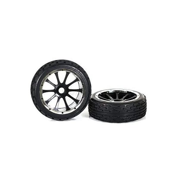Roda Dianteira Completa 15 Modelo HT - Conjunto de 2 Peças 51023