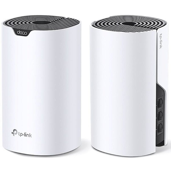 Roteador TP-Link Deco AC1900 S7 - Kit Com 2 Unidades, 1900 Mbps de Velocidade