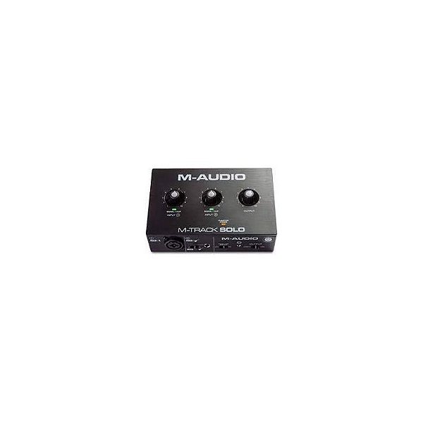 Interface De Áudio M.Audio M-Track Solo