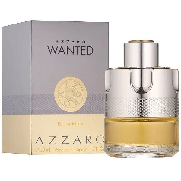 Perfume Masculino Azzaro Wanted Eau de Toilette 50mL - Elegância e Sofisticação