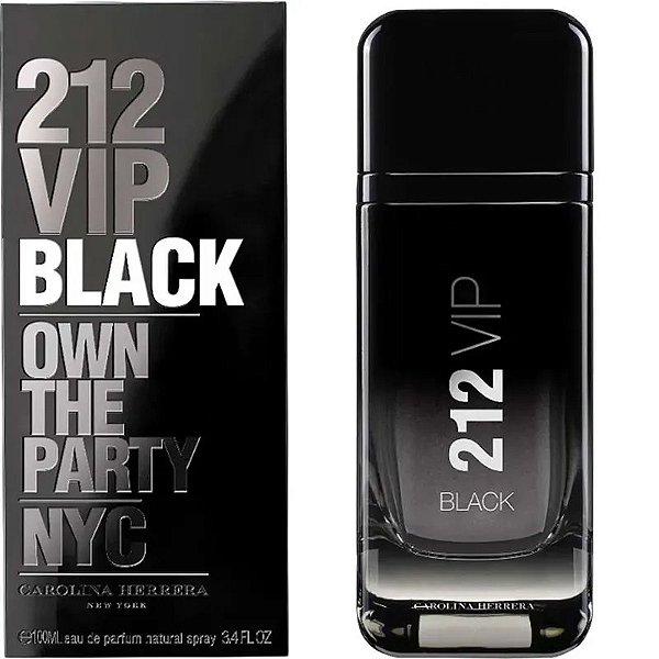 Perfume Carolina Herrera 212 Vip Black Edp 100Ml - Para Homens