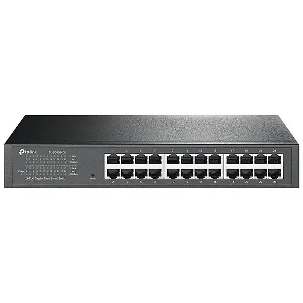 Switch TP-Link TL-SG1024DE 24 Port Gigabit Ethernet 10/100/1000Mbps Profissional