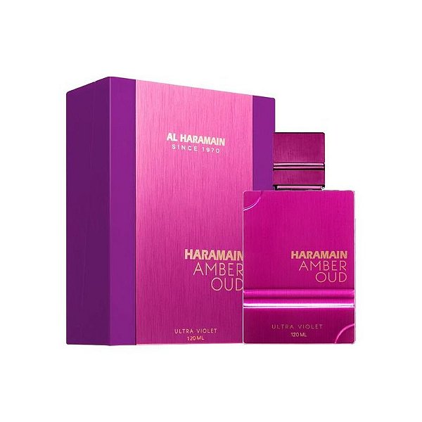 Perfume Feminino Al Haramain Amber Oud Ultra Violet - Eau de Parfum 120ml Elegante