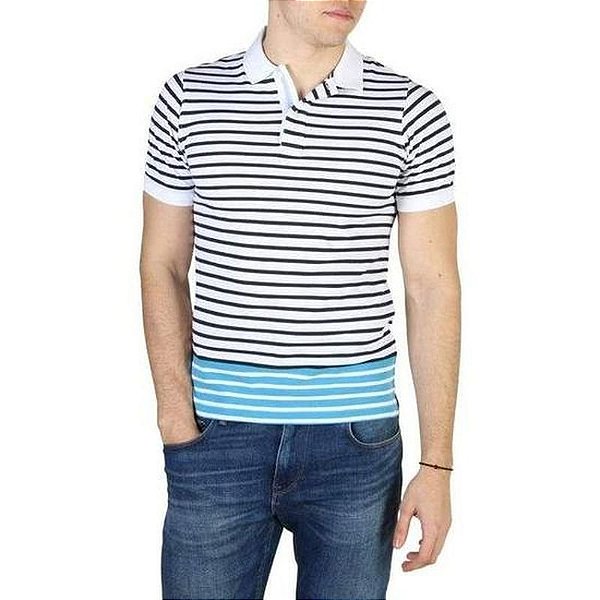 Polo M Mw0Mw01259 Preto 0 Tommy Hilfiger 902 L Branco