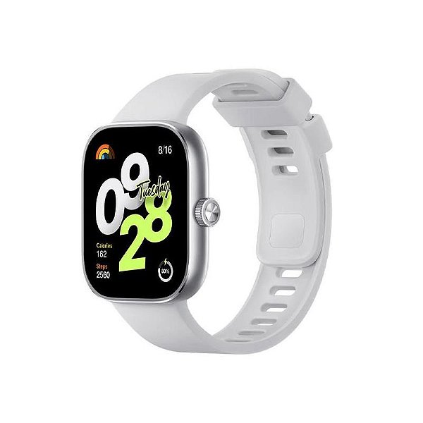 Relógio Inteligente Xiaomi Redmi Watch 4 M2315W1 Com Gps E Bluetooth - Cinza Prateado