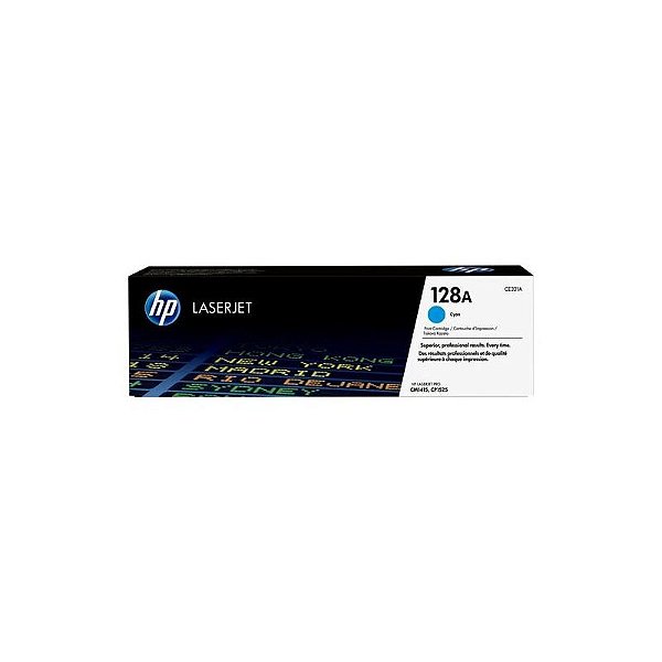 Cartucho de Toner HP 128A Ciano - CE321A