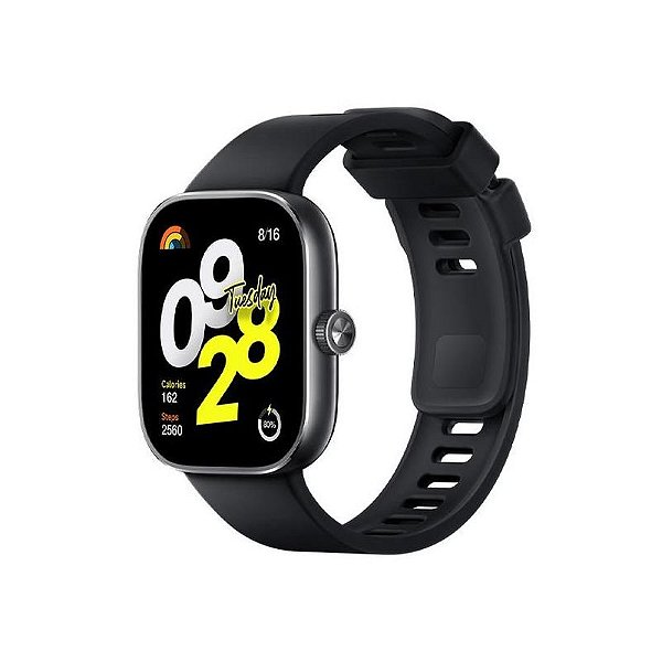 Relógio Inteligente Xiaomi Redmi Watch 4 M2315W1 com GPS e Bluetooth - Preto Obsidiana