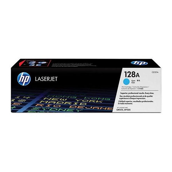 Toner HP CE321A (128A) Ciano - Impressão de Alta Qualidade e Rendimento Superior