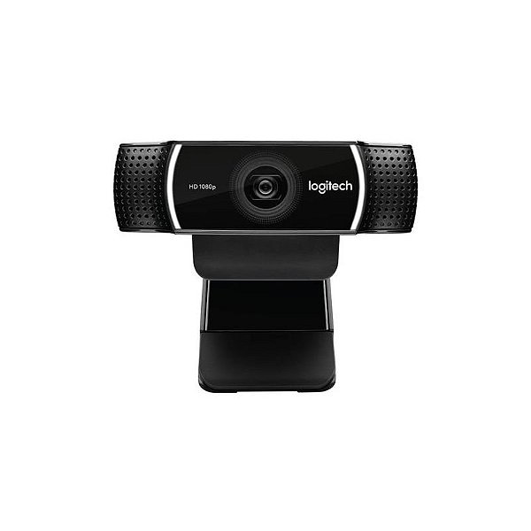 Webcam Logitech C922 Pro HD Stream 30 FPS com Microfone Integrado - Preto
