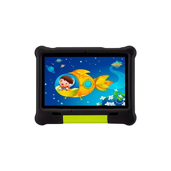 Tablet Infantil G-Tide Klap T1 - 32GB, 2GB RAM, 10, Capa Preta