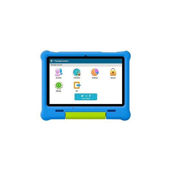 Tablet Infantil G-Tide Klap T1 - 10'' - 2GB RAM, 32GB Armazenamento - Roxo
