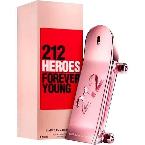 Perfume Carolina Herrera 212 Heroes EDP 80mL - Feminino