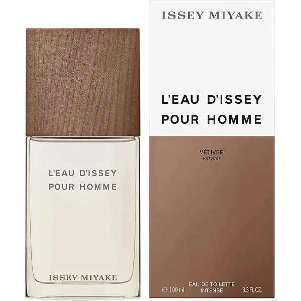 Perfume Issey Miyake L´eau D´issey Vetiver Intense EDT 100mL - Feminino - Fragrância Fresca e Sofisticada