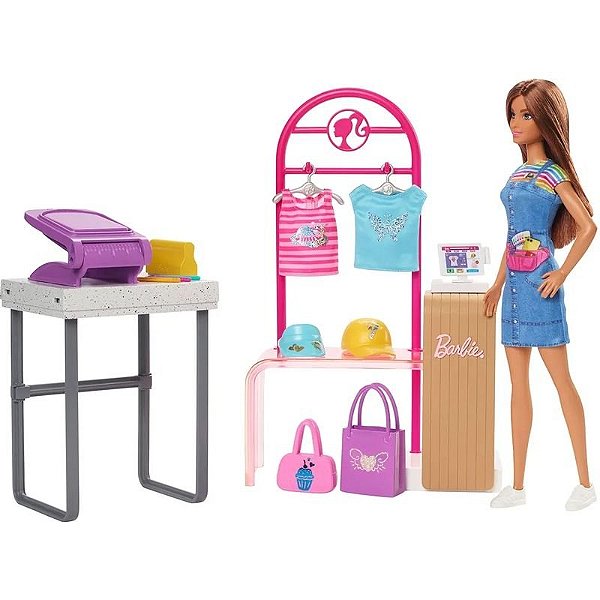 Boneca Barbie Estilista de Moda Mattel - HKT78