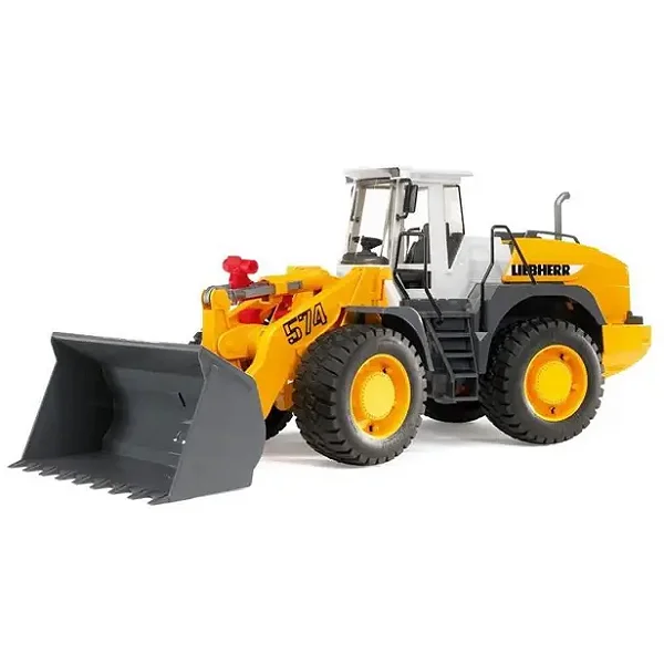 Trator De Rodas Bruder Liebherr L574 - 1:20 Escala