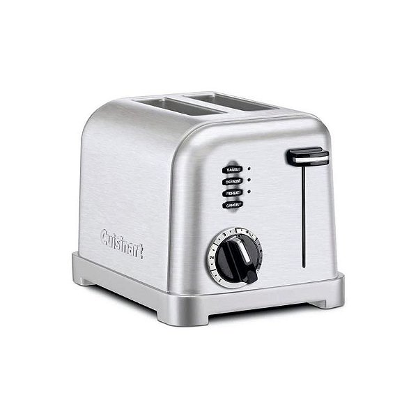 Torradeira Cuisinart Cpt-160P1 2 Fatias Metal Compacta E Elegante
