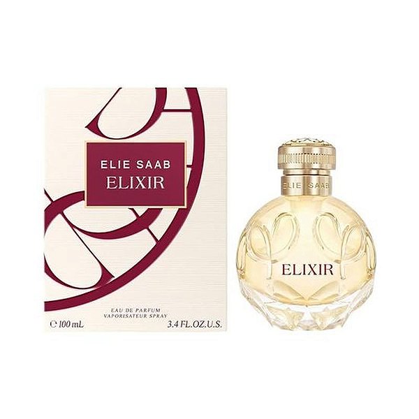 Perfume Elie Saab Elixir Eau de Parfum 100ML - Elegância e Sofisticação
