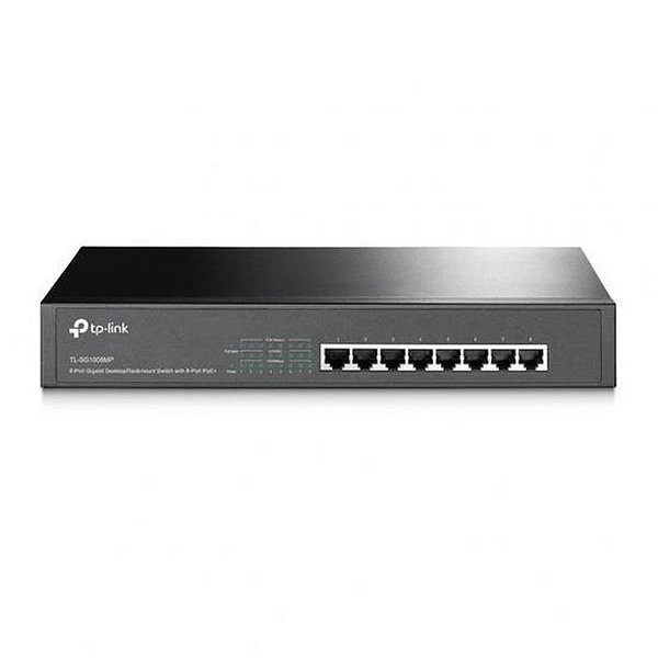 Switch Hub TP-Link TL-SG1008MP 8 Portas Gigabit com PoE 10/100/1000 Mbps