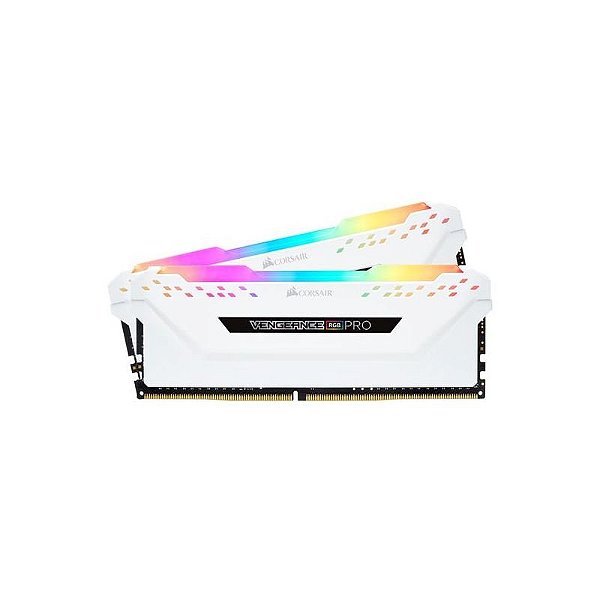 Memória RAM Corsair Vengeance Pro RGB 16GB (2x8GB) DDR4 3600MHz CMW16GX4M2D3600C18W