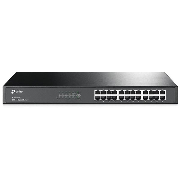 Roteador Switch Tp Link TL-SG1024 24 Portas Gigabit Ethernet 10/100/1000 Mbps
