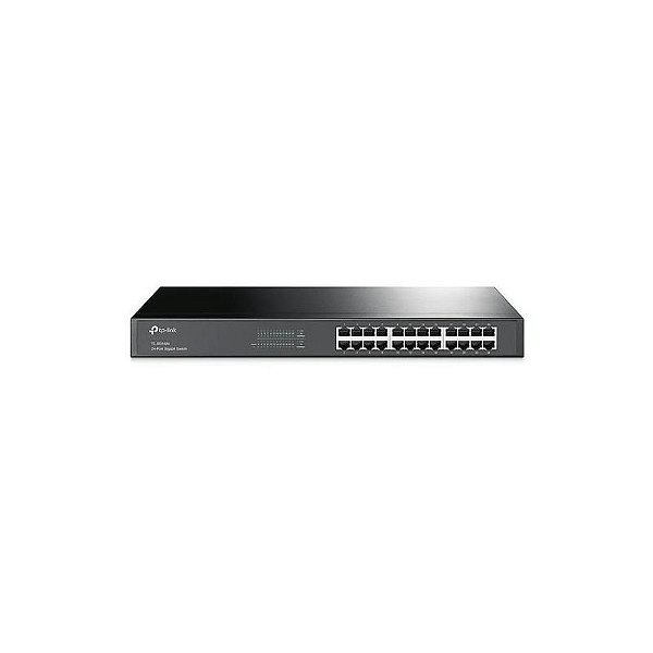 Switch Gigabit TP-Link TL-SG1024, 24 Portas, 1000 Mbps, Preto