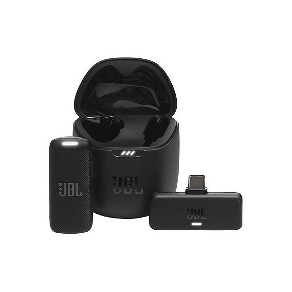 Microfone Wireless JBL Quantum Stream - Preto para Smartphones