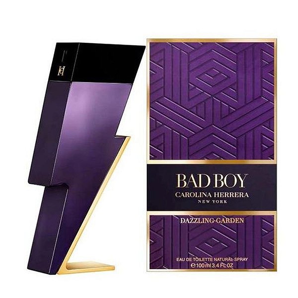Perfume Masculino CH Bad Boy Eau de Toilette 100ML - Fragrância Atrativa e Sofisticada
