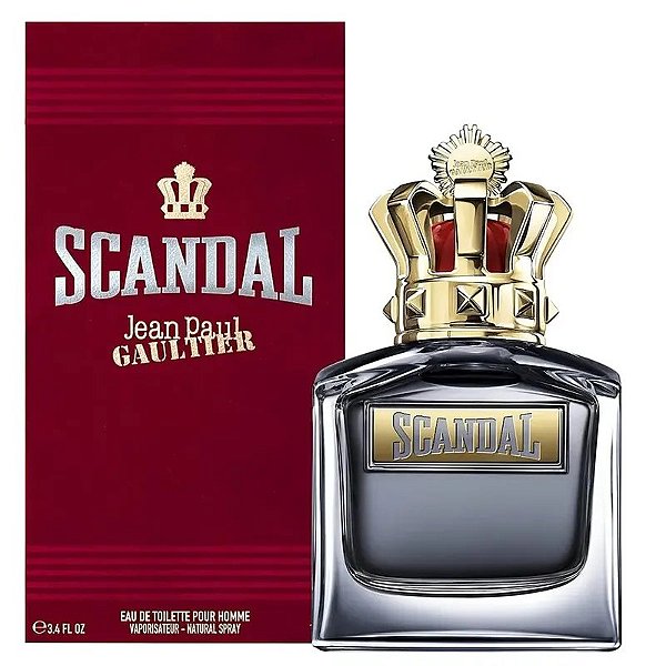 Perfume Jean Paul Gaultier Scandal Pour Homme 100Ml - Eau De Toilette Masculino